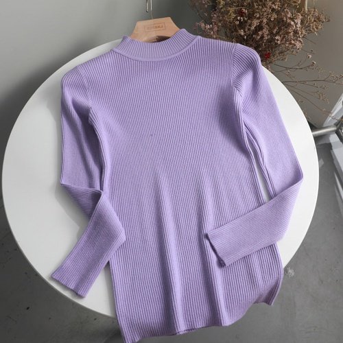 Blusa Canelada Gola Alicia