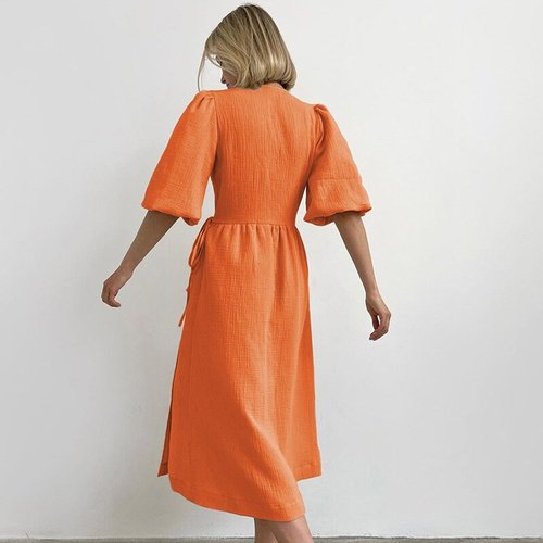 Vestido Midi Chita