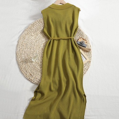 Vestido Midi Tricot Cessi