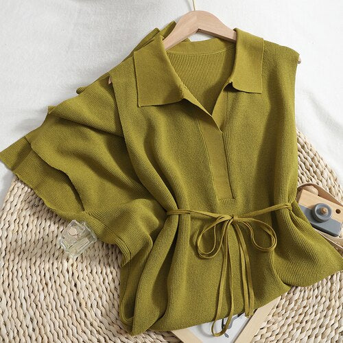 Vestido Midi Tricot Cessi