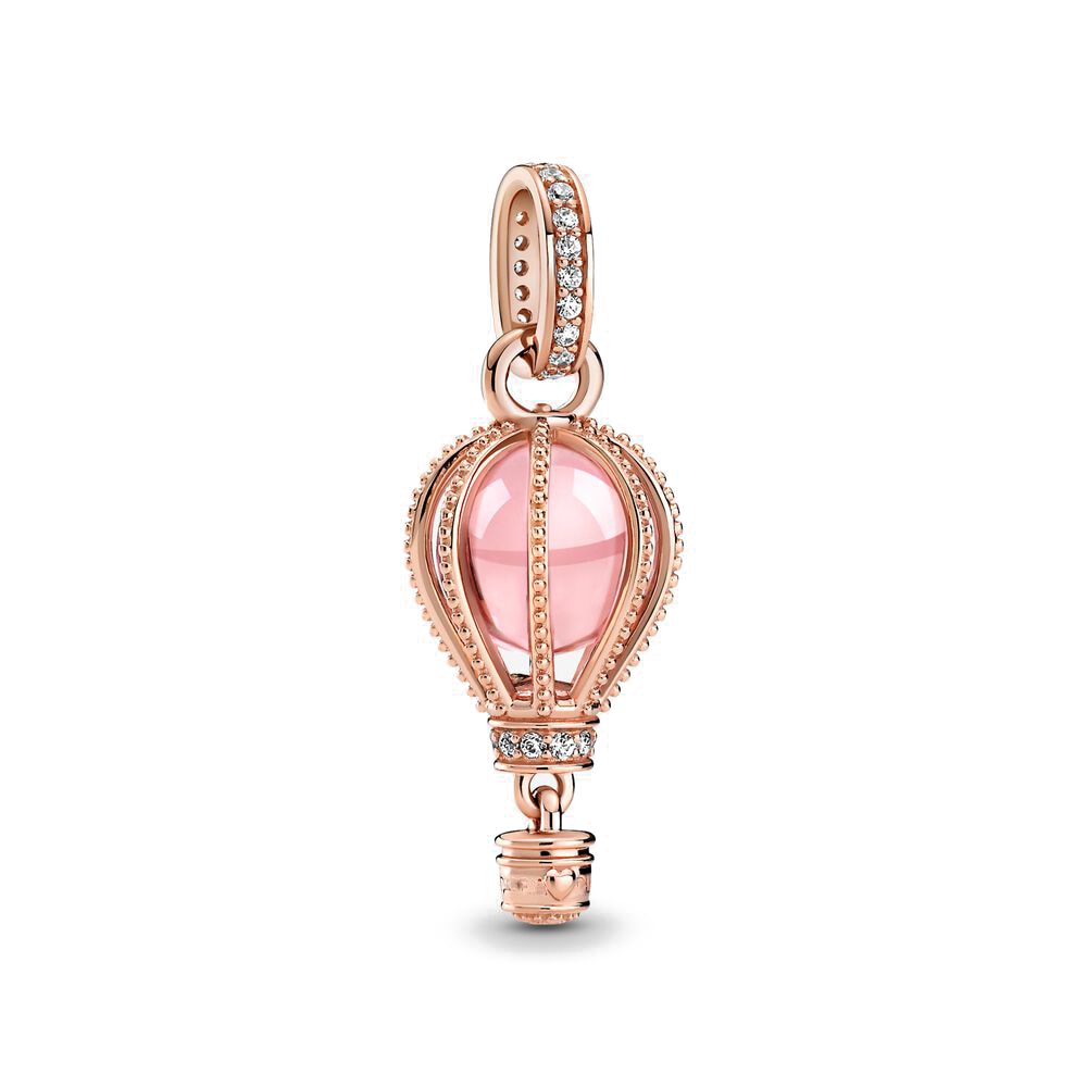 Berloque Balão Encantado Rose Gold