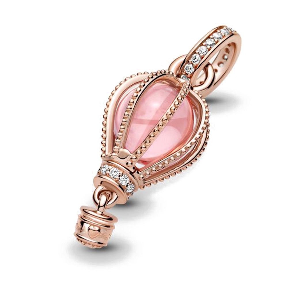 Berloque Balão Encantado Rose Gold