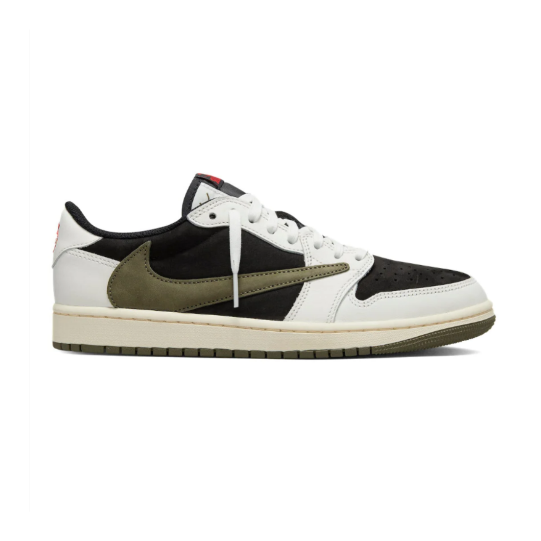 Tênis Nike Air Jordan Low OG Travis Scott ‘Olive’
