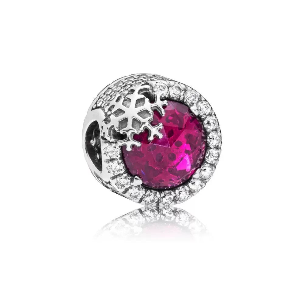 Berloque Separador Brilhante Pink