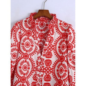 Camisa Bordada Valency