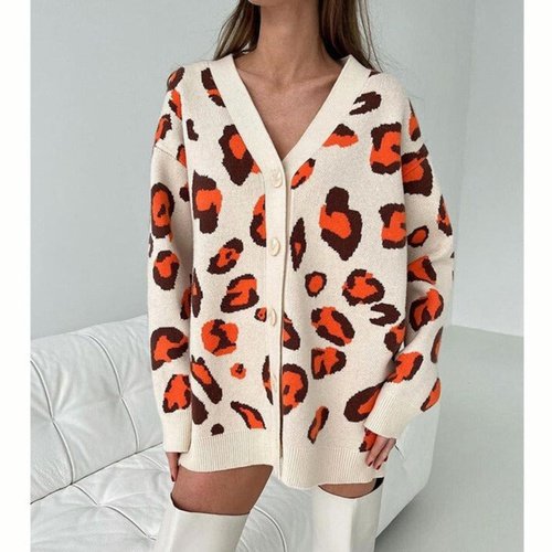 Cardigan Animal Print Alice
