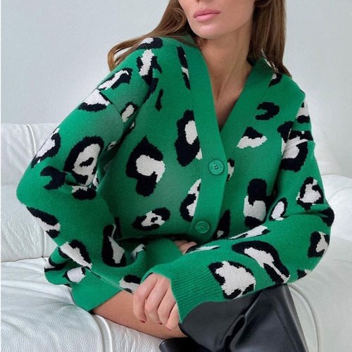Cardigan Animal Print Alice