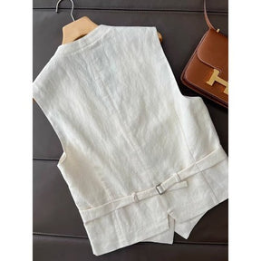 Conjunto Linho Colete & Calça Klah