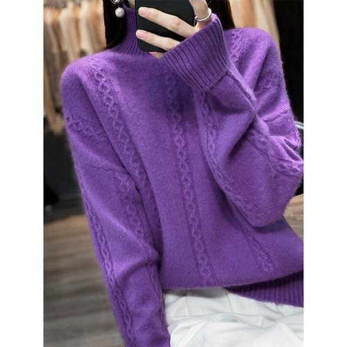 Tricot Gola Lã Pura Eliet