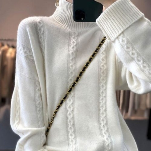 Tricot Gola Lã Pura Eliet