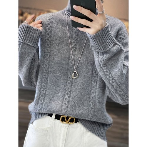 Tricot Gola Lã Pura Eliet