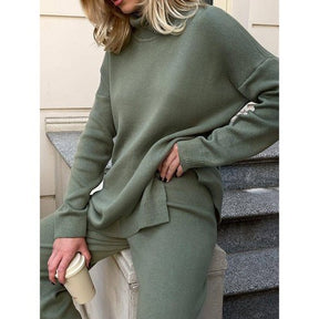 Tricot Poncho Lim