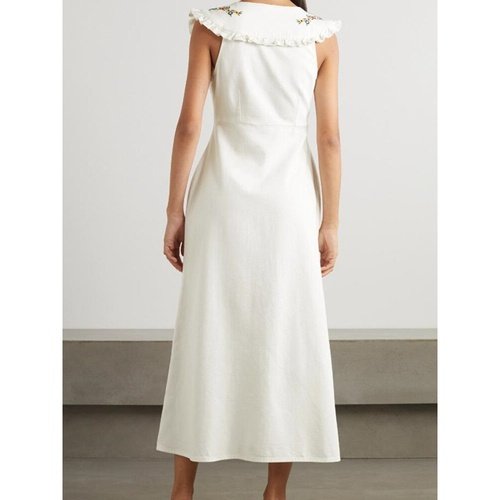 Vestido Algodão Bordado Mariet