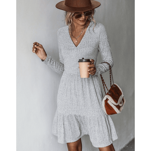 Vestido Canelado Amalfi