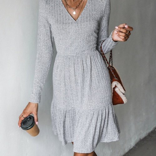 Vestido Canelado Amalfi